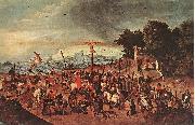 BRUEGHEL, Pieter the Younger Crucifixion dgg oil painting picture wholesale